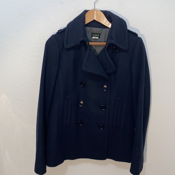 Coat Peacoat By J Crew NWT Size: Xs main image 0